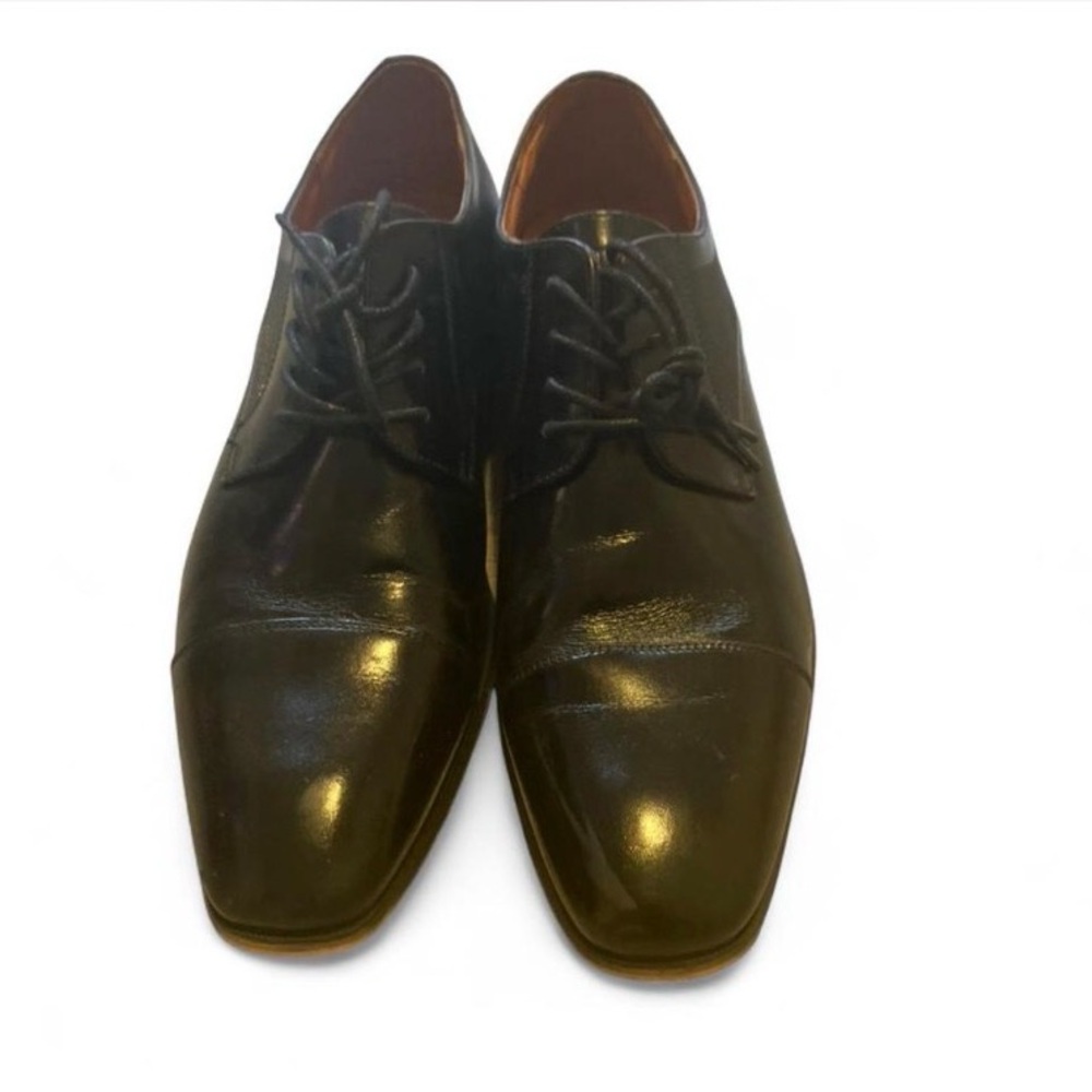 Florsheim Black Leather Oxfords